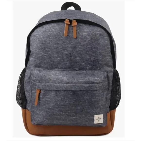 Sun Stone Riley Heathered Backpack Bag Grey Heather or Camo - NEW with tags - Picture 1 of 5